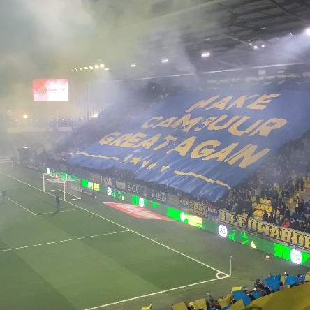 Make Cambuur Great Again tifo